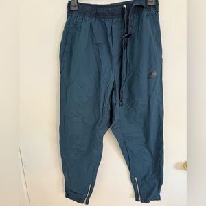 Nike Men's Airmax Teal Joggers with Black Logo